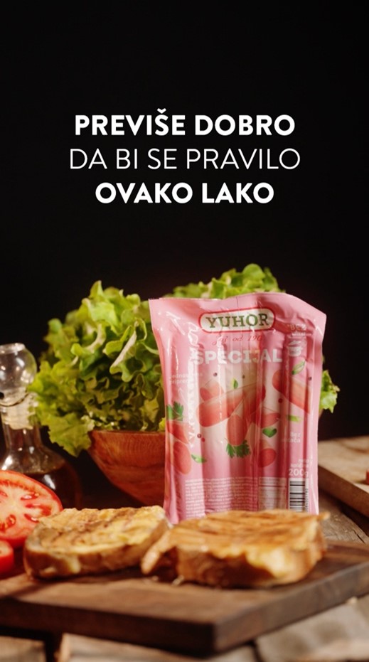 Hrskavi tost sa viršlama, jajetom i sirom